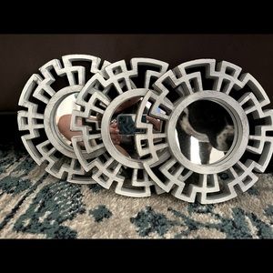 3 Small Decor Mirrors